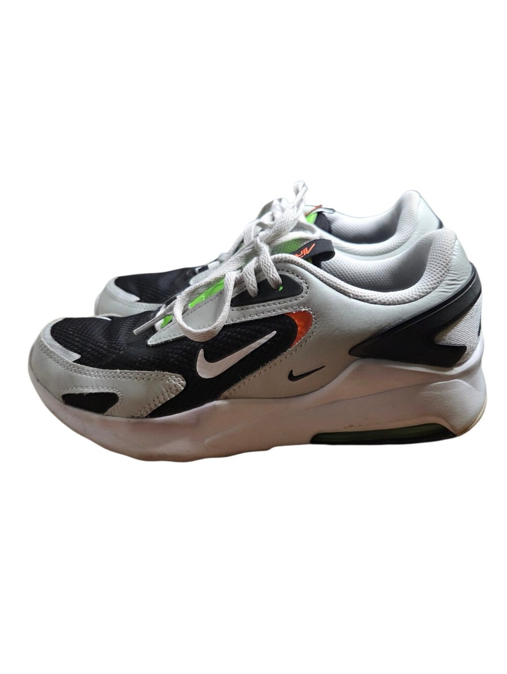 Nike Air Max Bolt Youth Size 7Y Black Gray Bolt Athletic Shoes CW1626-002